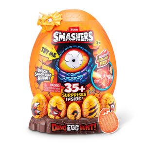 Smashers Dino Hunt Serie 1 Laranja - Fun Divirta-se