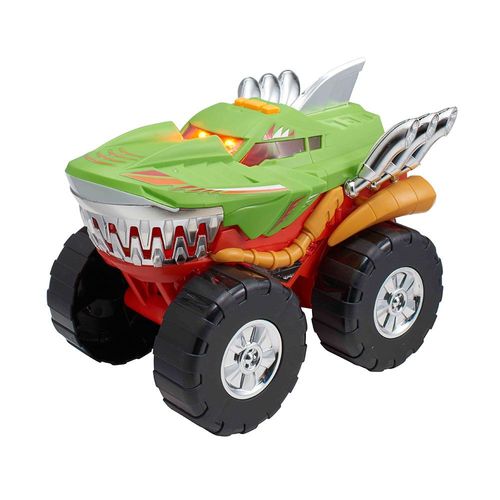 Carro Monster Movers Tubarão Verde - Fun Divirta-se