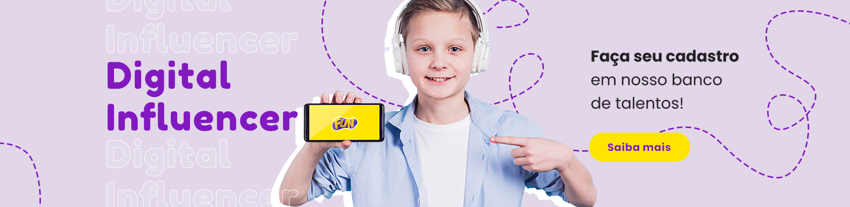 Banner Digital Influencer